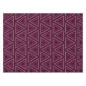Nappe Motif des triangles roses (Devant (Horizontal))