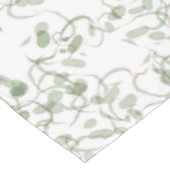 Nappe Motif des vignes florales de Pastel Light Green (Angle)