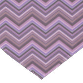 Nappe Motif d'escaliers à rayures mauve (Angle)
