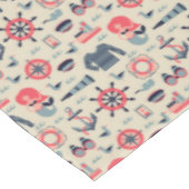 Nappe Motif d'espèce marine (Angle)