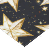 Nappe Motif d'étoiles dorées (Angle)