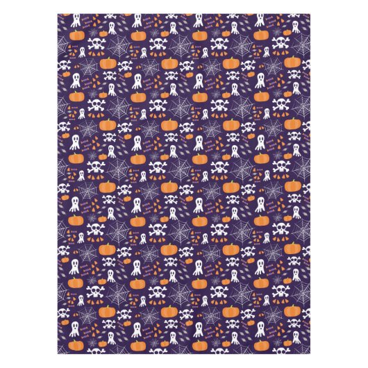 Nappe Motif d'Halloween amusant (Devant)