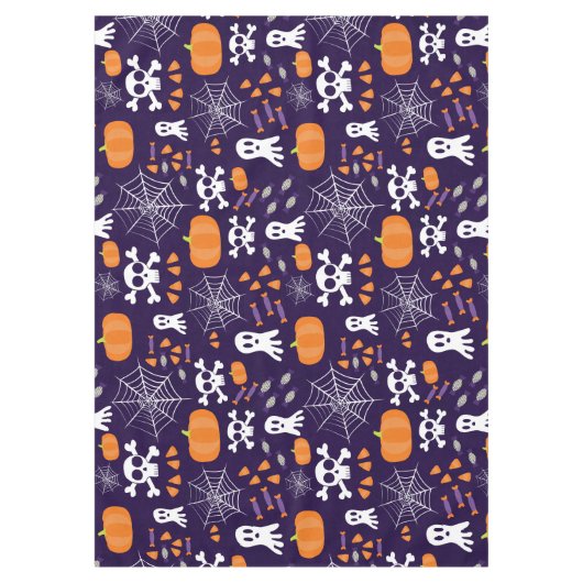 Nappe Motif d'Halloween amusant (Devant)