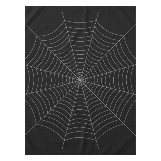 Nappe Motif d'Halloween gris noir (Devant)