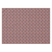 Nappe Motif d'Halloween violet Jack-O-lanterne (Devant (Horizontal))