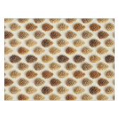 Nappe Motif d'hiver classique Pinecone (Devant (Horizontal))