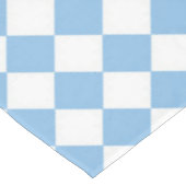 Nappe Motif diamant bleu blanc Checker (Angle)