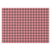 Nappe Motif diamant de Checker Brown rose (Devant (Horizontal))
