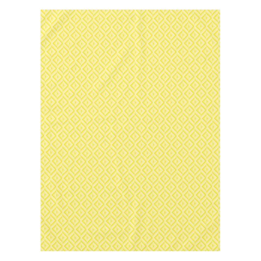 Nappe Motif diamant jaune à trois tons (Devant)