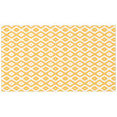 Nappe Motif diamant jaune et blanc soleil (Devant (Horizontal))