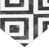 Nappe Motif diamant noir et blanc (Angle)