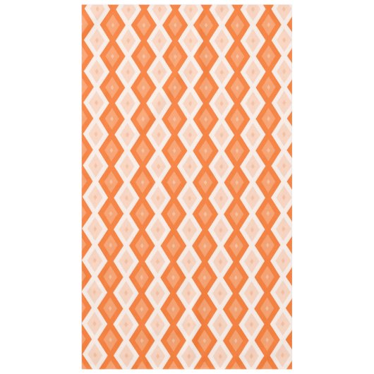 Nappe Motif diamant orange (Devant)