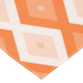 Nappe Motif diamant orange (Angle)