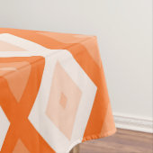 Nappe Motif diamant orange (In Situ)