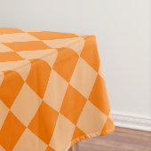 Nappe Motif diamant Orange Checker (In Situ)