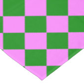 Nappe Motif diamant Pink Green Checker (Angle)