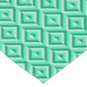 Nappe Motif Diamant vert à trois tons (Angle)