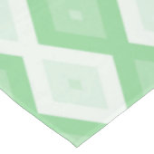Nappe Motif diamant vert pomme (Angle)