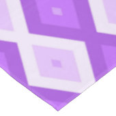 Nappe Motif diamant violet clair (Angle)