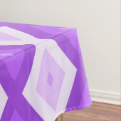 Nappe Motif diamant violet clair (In Situ)