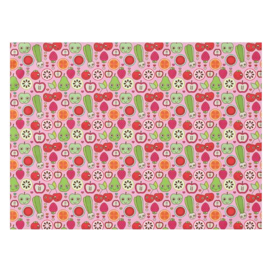 Nappe motif d'illustration de cuisine de fruit (Devant (Horizontal))