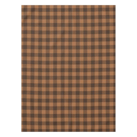 Nappe Motif d'impression Cosy Brown Plaid Buffalo (Devant)