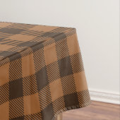 Nappe Motif d'impression Cosy Brown Plaid Buffalo (In Situ)
