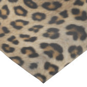 Nappe Motif d'impression d'animal de fourrure de léopard (Angle)