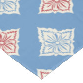 Nappe Motif d'impression floral traditionnel (Angle)