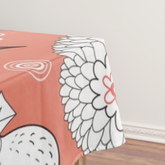 Nappe Motif d'inséparables (In Situ)