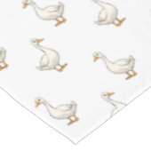 Nappe Motif d'oie blanche mignonne (Angle)