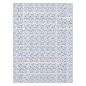 Nappe Motif d'oiseau d'hiver d'art populaire (Devant)