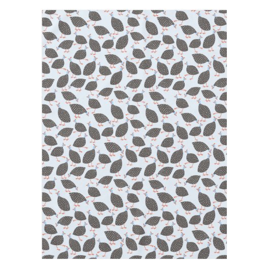 Nappe Motif d'oiseaux de Guinée Fowl (Devant)