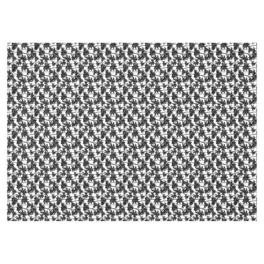 Nappe Motif d'ombre Palm Tree (Devant (Horizontal))