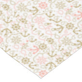 Nappe Motif d'or d'Ancre (Angle)