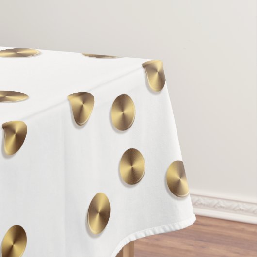 Nappe Motif d'or de cercles (In Situ)