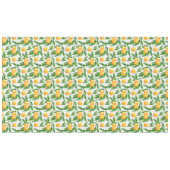 Nappe Motif d'oranges ou de mandarines d'aquarelle (Devant (Horizontal))