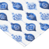 Nappe Motif d'ornement de vacances bleu (Angle)