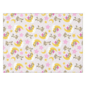 Nappe Motif D'Ours, Nounours, Mignons Ours, Étoiles (Devant (Horizontal))