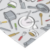 Nappe Motif d'outils de cuisine (Angle)