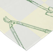 Nappe Motif d'outils de jardinage (Angle)