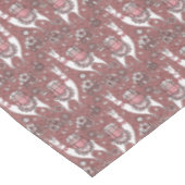 Nappe Motif drôle de lamas (Angle)