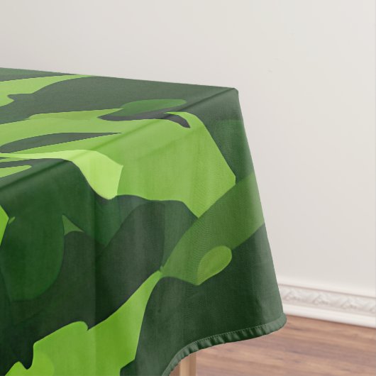 Nappe Motif du Camouflage militaire vert forestier (In Situ)
