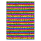 Nappe Motif du coeur arc-en-ciel (Devant)