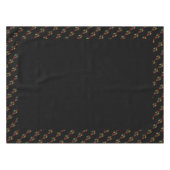 Nappe Motif du coeur populaire portugais en fleurs (Devant (Horizontal))