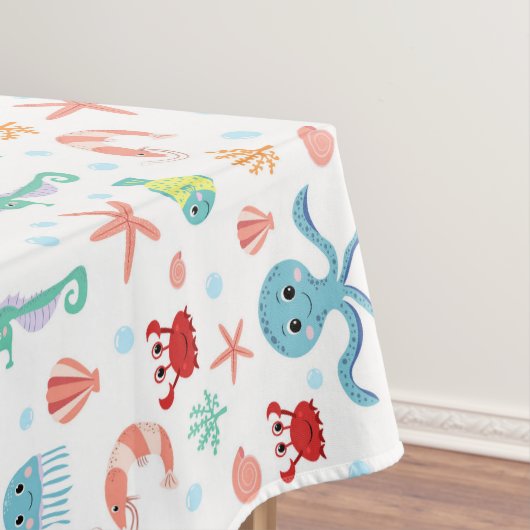 Nappe Motif du monde marin (In Situ)