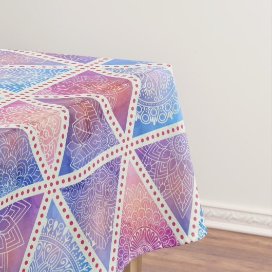 Nappe Motif du triangle Mandala (In Situ)