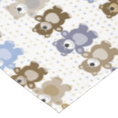 Nappe motif d'un ours de nounours de jouet (Angle)