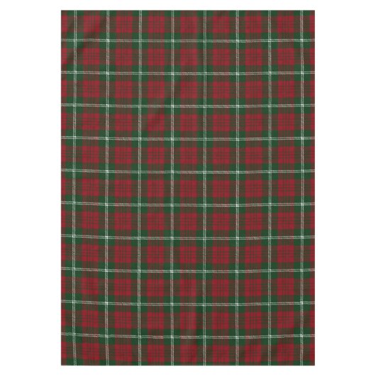 Nappe Motif écossais de Noël Tartan Plaid (Devant)