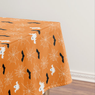 Nappe Motif effrayant d'Halloween sur un